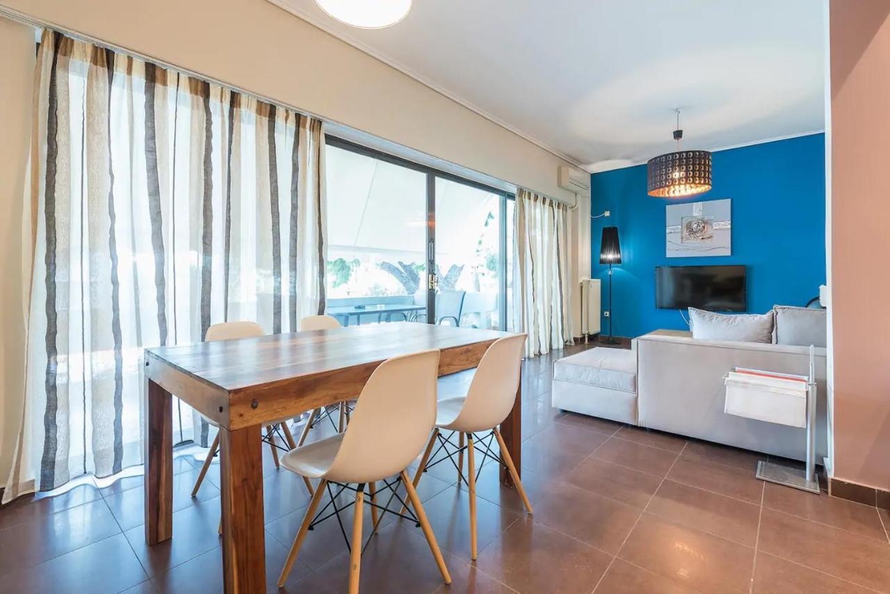 Glyfada Glass-Walled Designed Apt Athen Eksteriør bilde