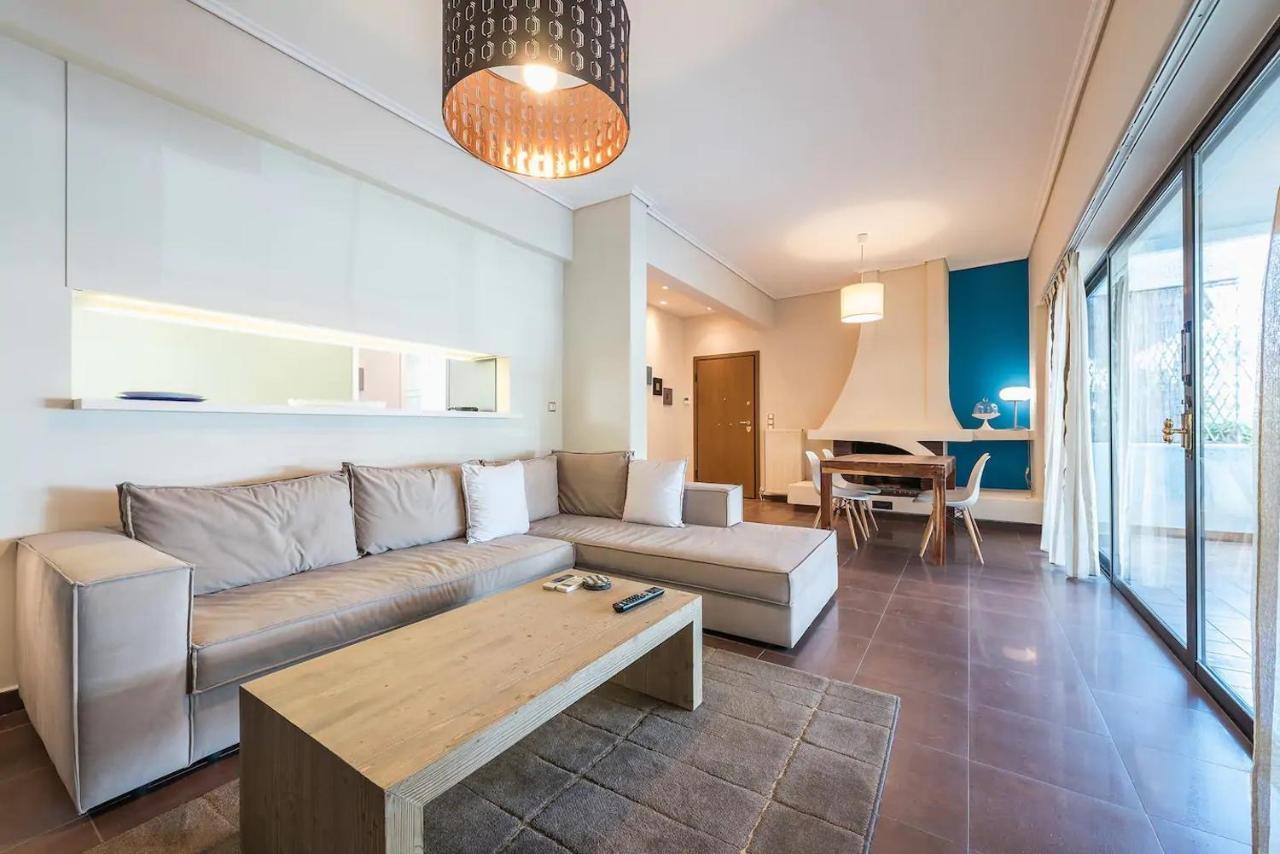 Glyfada Glass-Walled Designed Apt Athen Eksteriør bilde